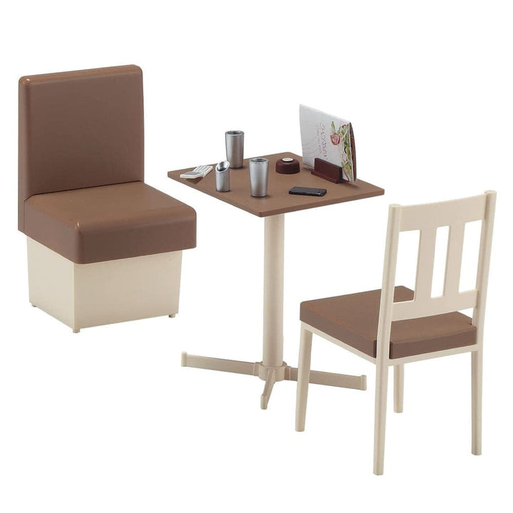 Hasegawa - 1/12 FAMILY RESTAURANT TABLE & CHAIR