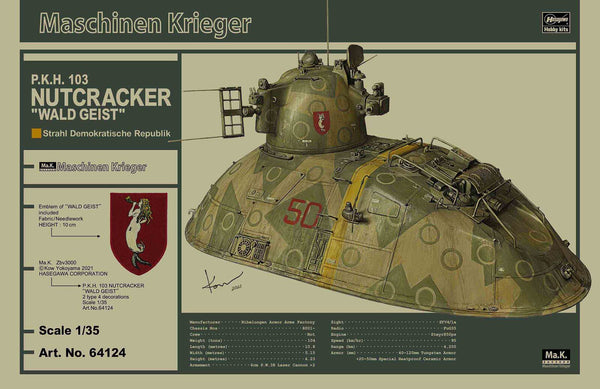 1/35  P.K.H.103 NUTCRACKER   WALD GEIST    Bonus  an emblem patch is included.