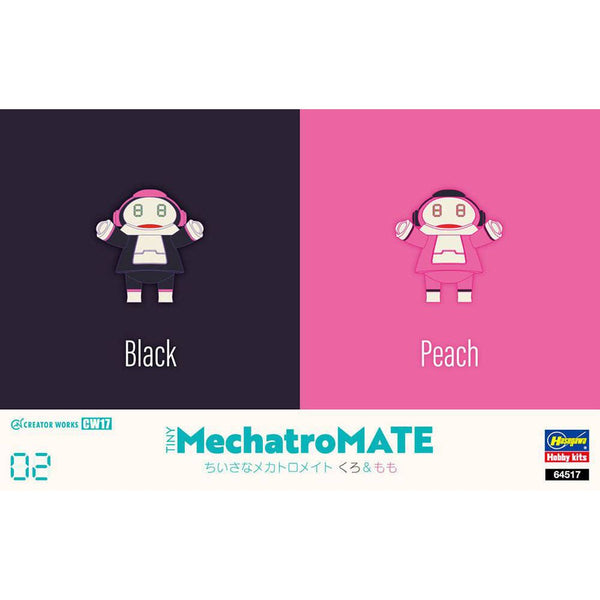 Hasegawa - Tiny MechatroMATE No.02 "Black & Peach" (Two kits in the box)