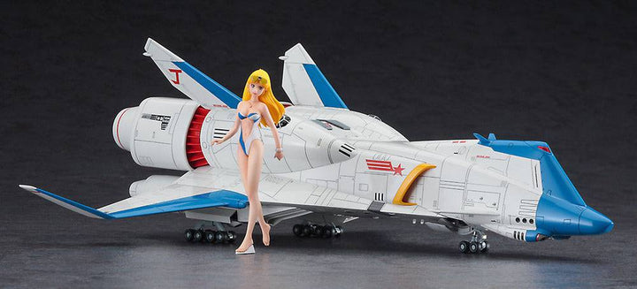 Hasegawa - 1/400  [CRUSHER JOE] MINERVA (OVA EDITION) w/ALFIN FIGURE (SWIMMING COSTUME)