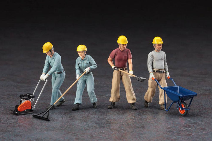 Hasegawa - 1/35 CONSTRUCTION WORKER SET A