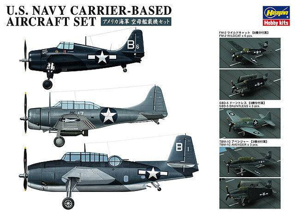 Hasegawa - 1/350 U.S. NAVY CARRIER-BASED AIRCRAFT SET