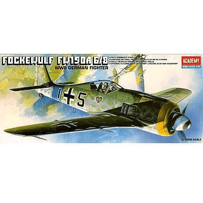 Academy - Academy 12480 1/72 Focke-Wulf FW190A-6/8 Plastic Model Kit