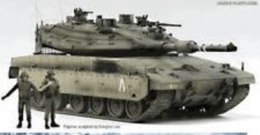 Academy - Academy 13227 1/35 Merkava Mk.IV LIC Plastic Model Kit