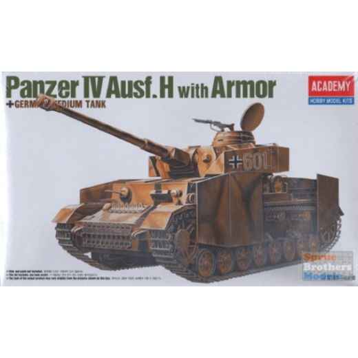 Academy - Academy 13233 1/35 German Panzer IV H W/Armor Plastic Model Kit