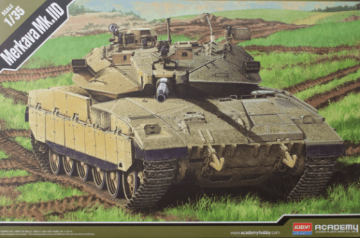 Academy - Academy 13286 1/35 Merkava Mk.IID Plastic Model Kit