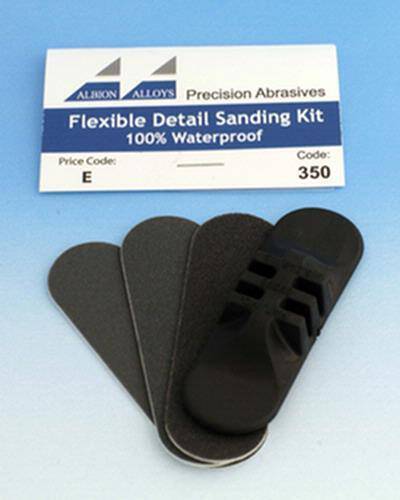 Albion Alloys - Albion 350 Flexible Detail Sanding Kit