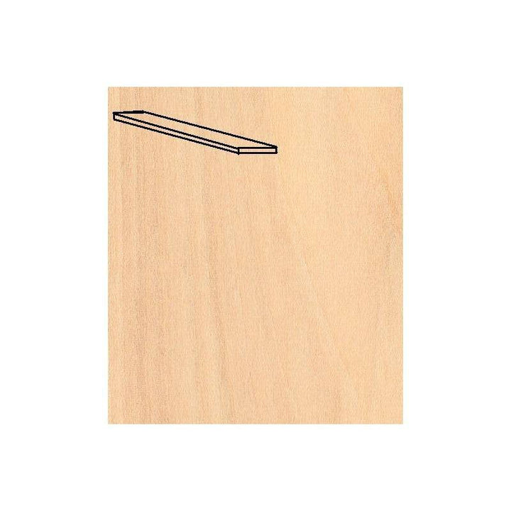 Artesania - Artesania 91067 Basswood 0.6 x 7 x 1000mm Wood Strip