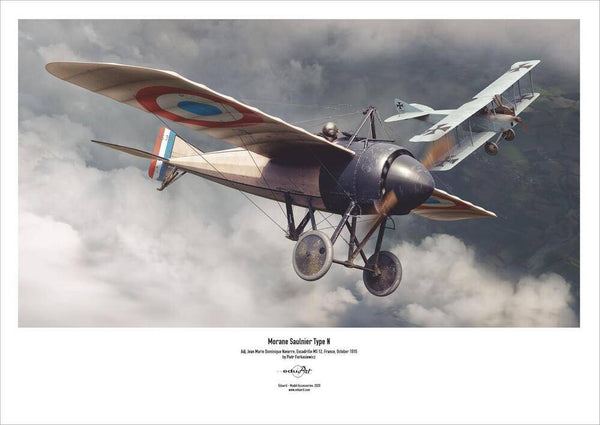 Eduard - Eduard 8095 1/48 Morane Saulnier Type N Plastic Model Kit