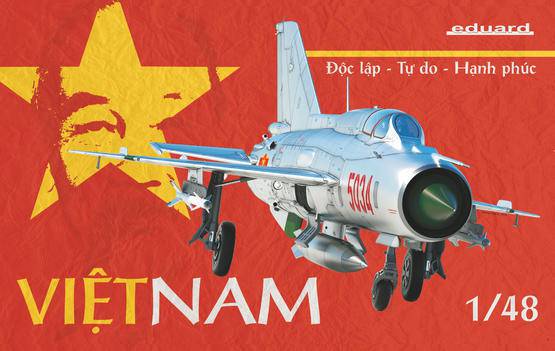 Eduard - Eduard 11115 1/48 Vietnam MiG-21PFM Plastic Model Kit