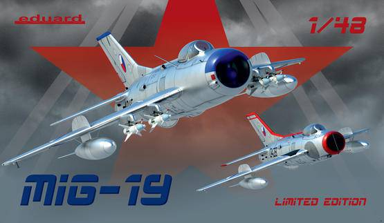 Eduard - Eduard 11141 1/48 MiG-19 Plastic Model Kit