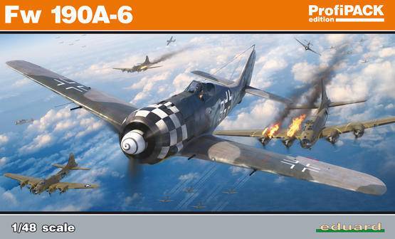 Eduard - Eduard 82148 1/48 Fw 190A-6 Plastic Model Kit