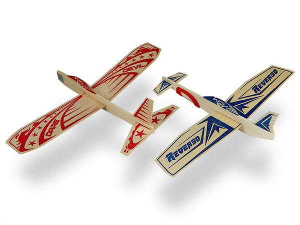 Guillows - Guillow's 42 Super Hero Twin Pack Balsa Glider