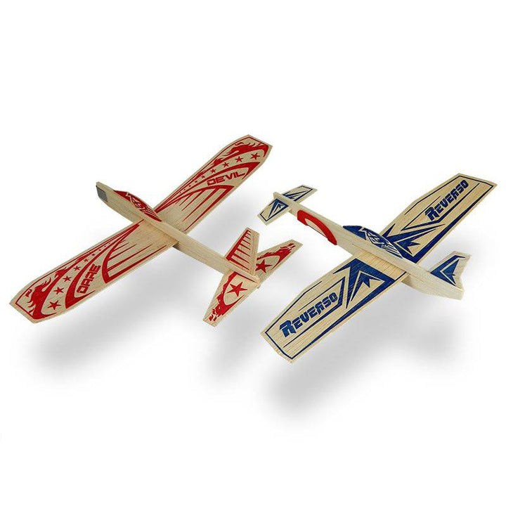 Guillows - Guillow's 42 Super Hero Twin Pack Balsa Glider