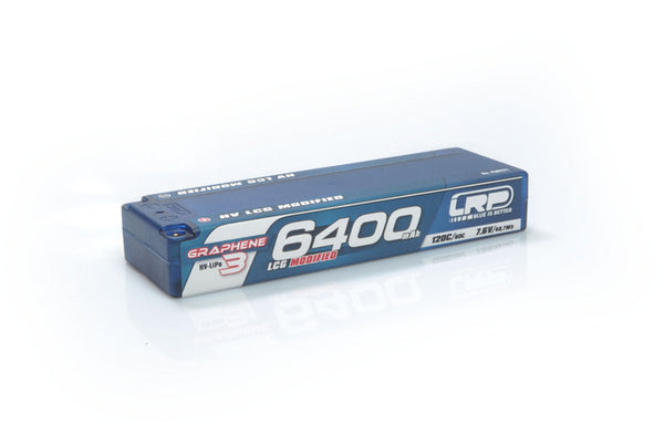 430271 HV LCG Modified GRAPHENE3 6400mAh Hardcase Akku  7.6V LiPo  120C/60C