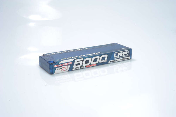 430272 HV Hyper LCG Modified Graphene3 5000mAh Hardcase Battery  7.6V LiPo  130C/65C