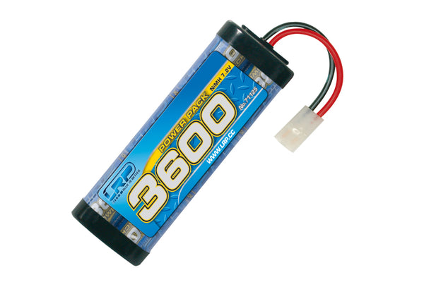 71125 Power Pack 3600  7.2V  6cell  Tamiya/JST plug  NiMH Stickpack