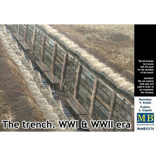 35174 1/35 The trench. WWI and WWII era