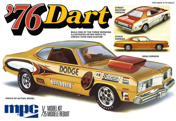 925 1/25 1976 Dodge Dart Sport Plastic Model Kit