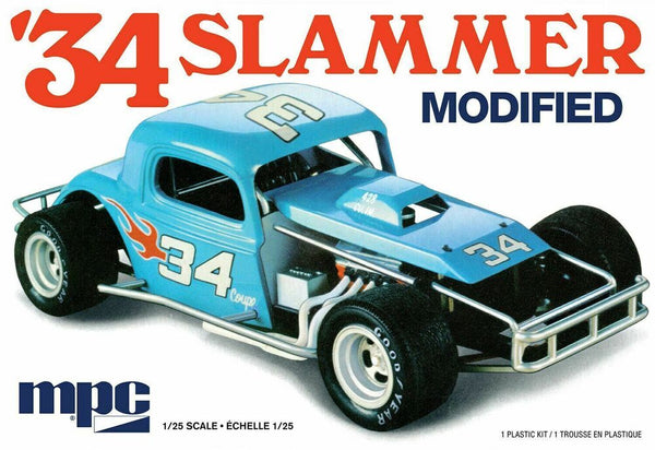 927M 1/25 1934   Slammer   Modified 2T Plastic Model Kit