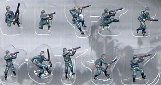 851 1/144 WW2 German soldiers prepainted