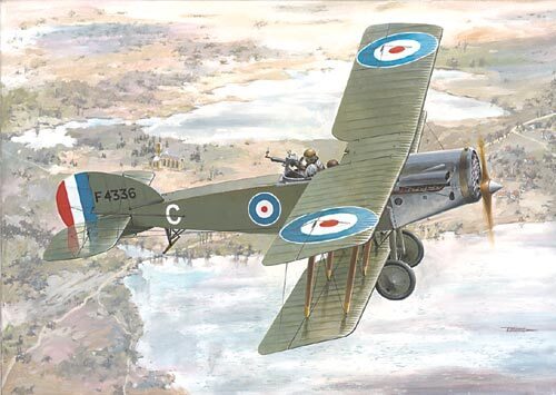 043 1/72 Bristol F2B Fighter Plastic Model Kit