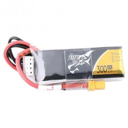 300mAh 45C 11.1V Soft Case Lipo Battery XT30 Plug