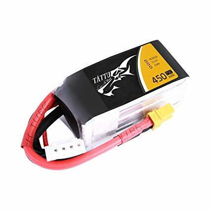 450mAh 75C 11.1V Lipo Battery Pack XT30 plug