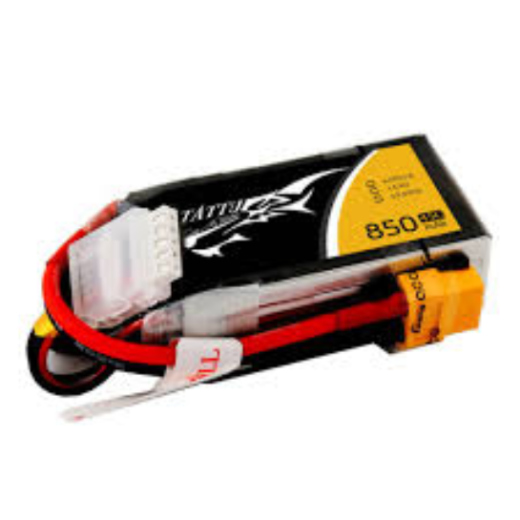 850mAh 45C 14.8V Soft Case Lipo Battery XT30 Plug