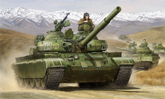 01554 1/35 Russian T62 BDD Mod.1984 Mod.1972 modification