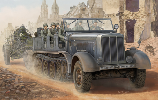 01583 1/35 Sd.Kfz.8 Schwerer Zugkraftwagen 12t