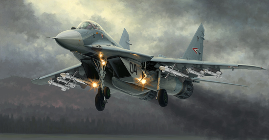 01674 1/72 MIG29A Fulcrum Izdeliye 9.12