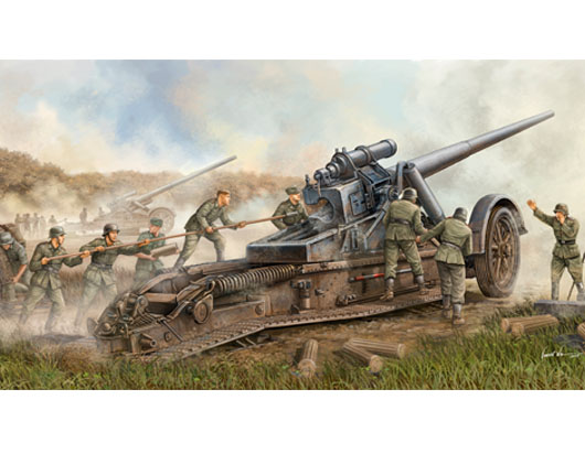 02313 1/35 German 17cm Kanone 18 Heavy Gun