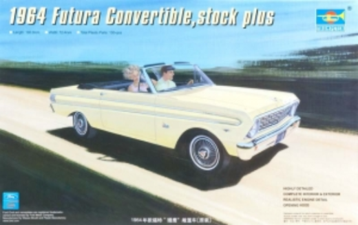 02509 1/25 64 Futura Convertible Plastic Model Kit