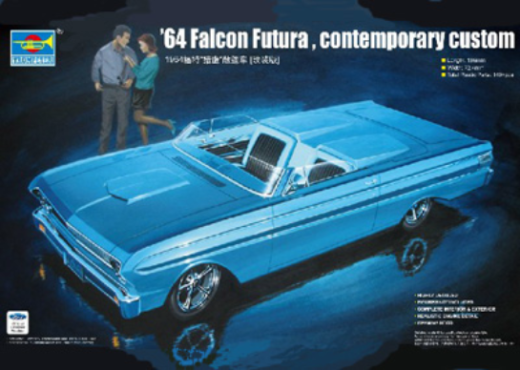 02510 1/25 64 Futura Contemporary Custom Plastic Model Kit