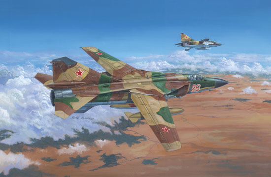 02855 1/48 Russian MIG23ML FloggerG Plastic Model Kit