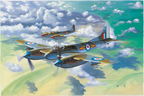 02894 1/48 De Havilland Hornet F.3