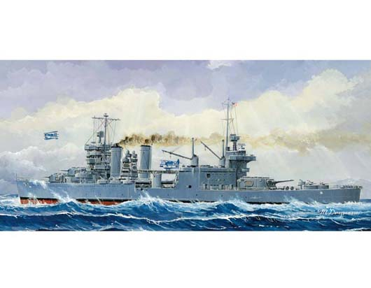 05744 1/700 USS Minneapolis CA36 1942 Plastic Model Kit