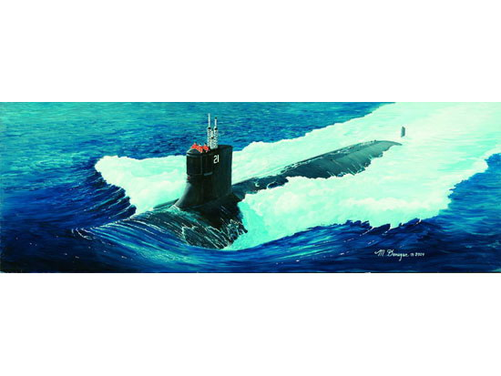 05904 1/144 Submarine  USS SSN21 Sea wolf