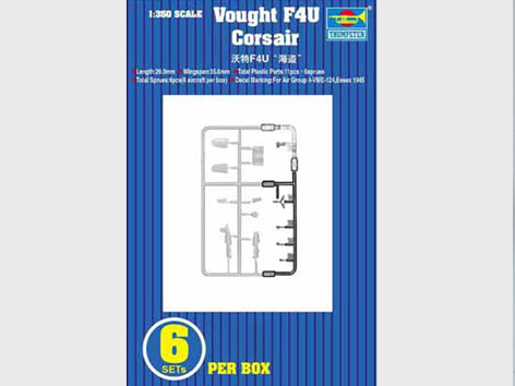 06209 1/350 F4U Corsair 6pcs. per box