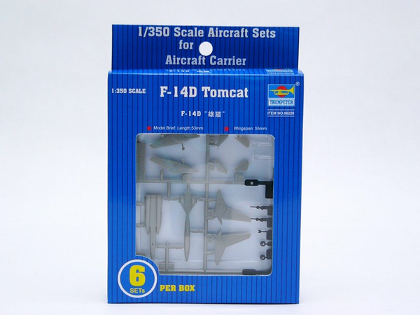 06220 1/350 F14D Tomcat 6pcs./box