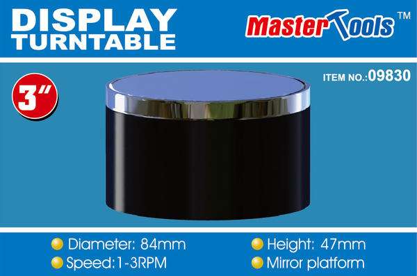 09830 Turntable Display 84 x 47mm