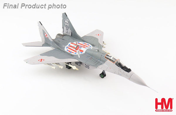 1/72 MiG29A Wing Cdr. Marian Pisarek No. 56 1 ELT Polish Air Force Minsk Mazowiecki AB 2016