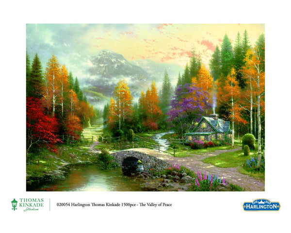 1500pc Thomas Kinkade: The Valley of Peace Puzzle