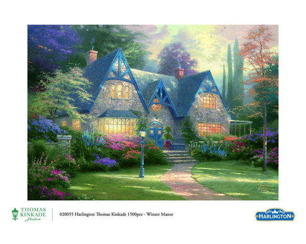 1500pc Thomas Kinkade: Winsor Manor Puzzle