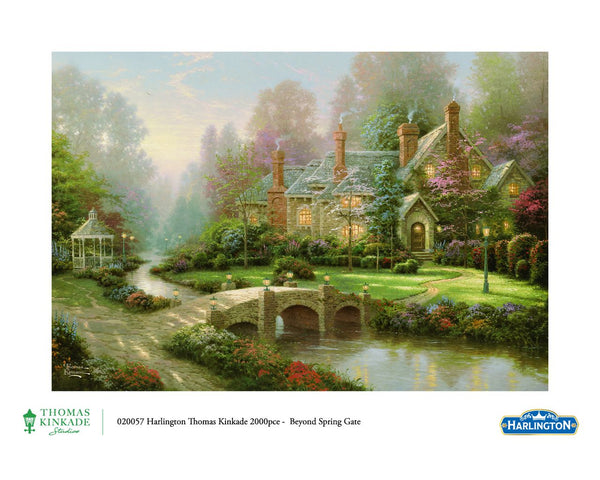 2000pcThomas Kinkade: Beyond Spring Gate Puzzle