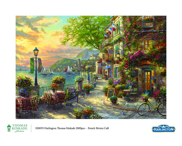 2000pc Thomas Kinkade: French Riviera Café Puzzle