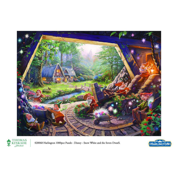 1000pc Thomas Kinkade: Disney - Snow White and the Seven Dwarfs Puzzle