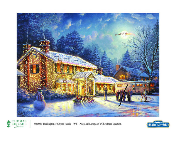 1000pc Thomas Kinkade: WB - National Lampoon's Christmas Vacation Puzzle