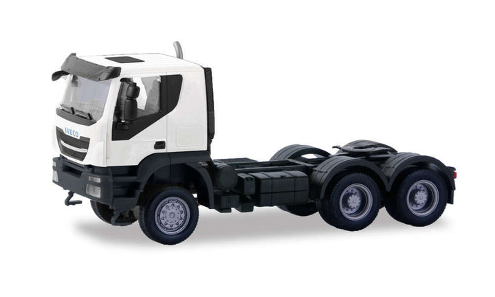 Herpa - 1:87 Iveco Trakker Tractor 6Ã6 (White)